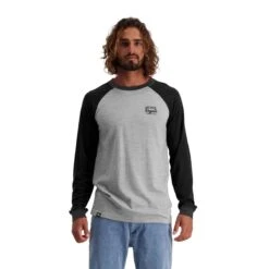 Mons Royale Mens The Go To Raglan LS